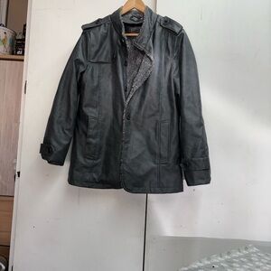 Men's Black Military Field Jacket